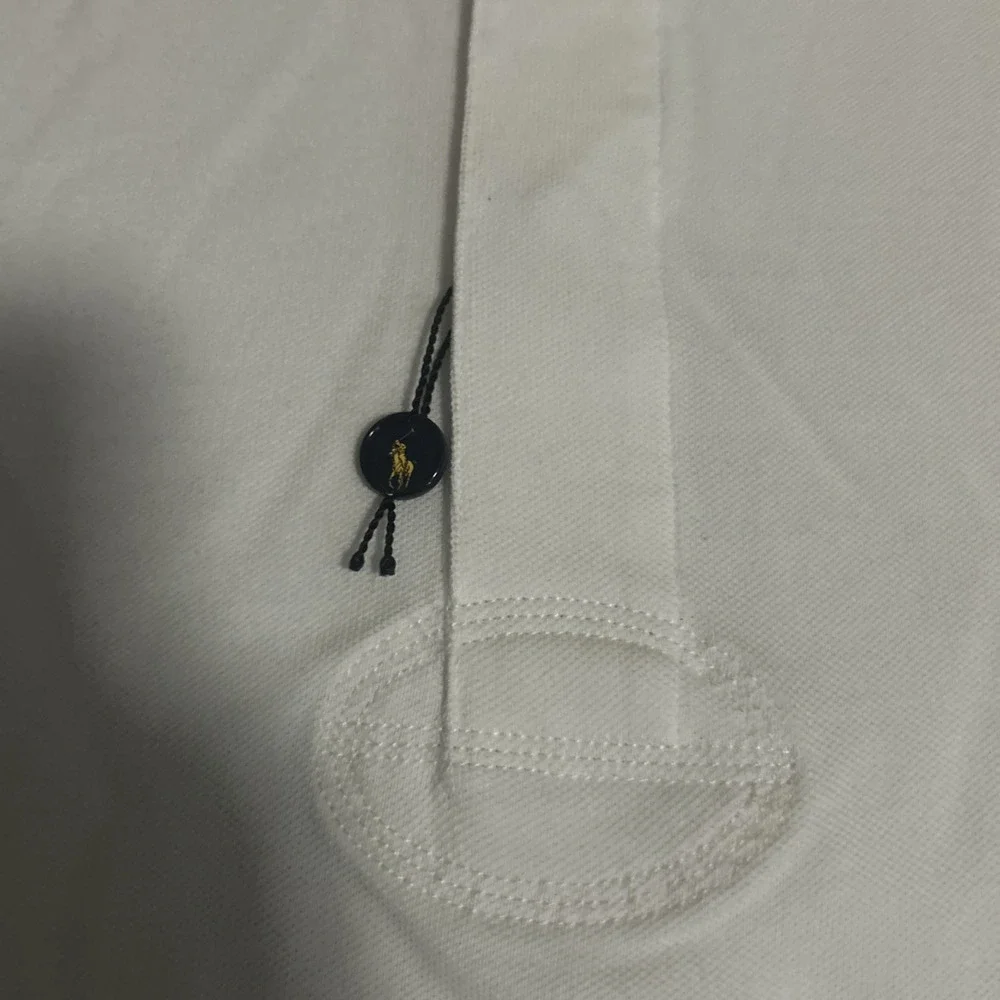 Polo Ralph Lauren Shirt 3XLT  TRIPLE PONY Big & Tall White Collared